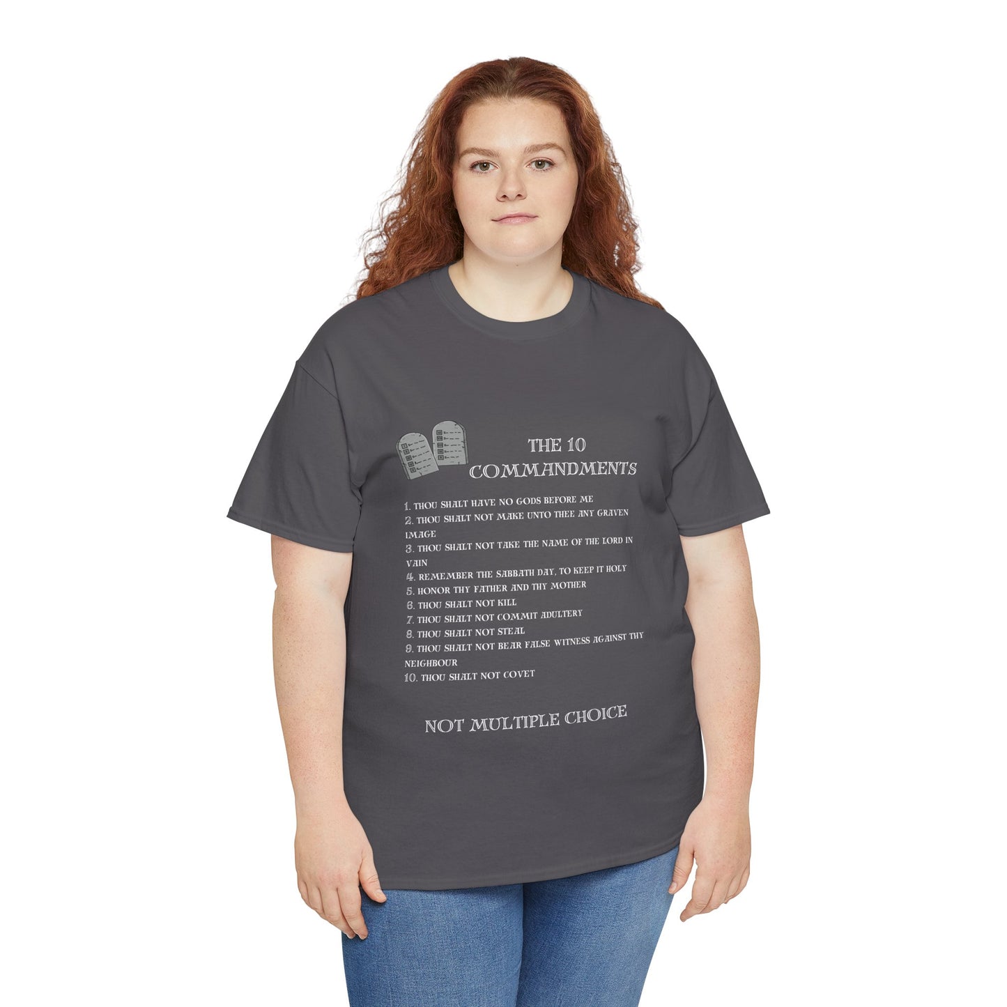 10 Commandments T-Shirt - White