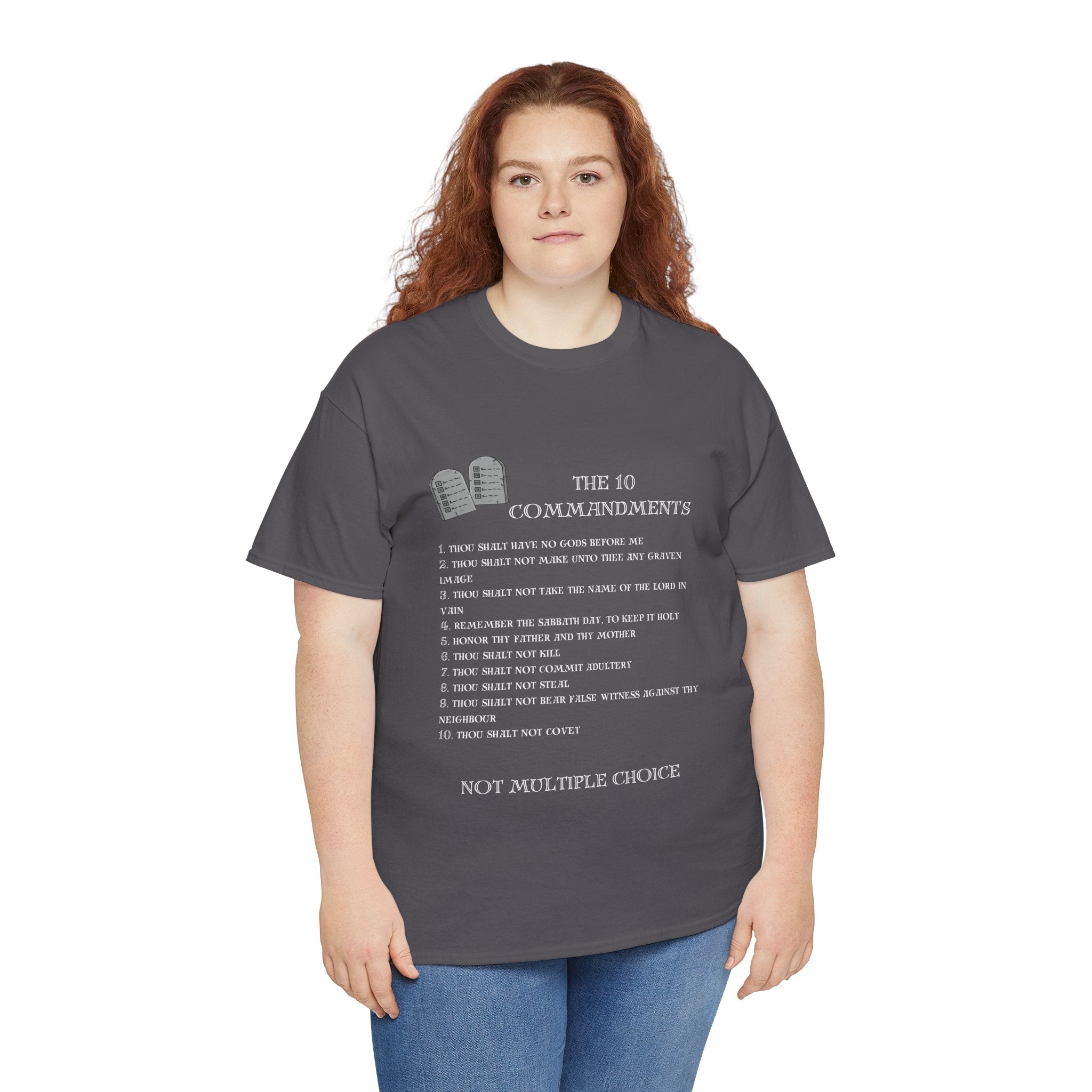 10 Commandments T-Shirt - White