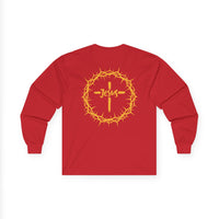 Jesus Crown of Thorns Long Sleeve Tee