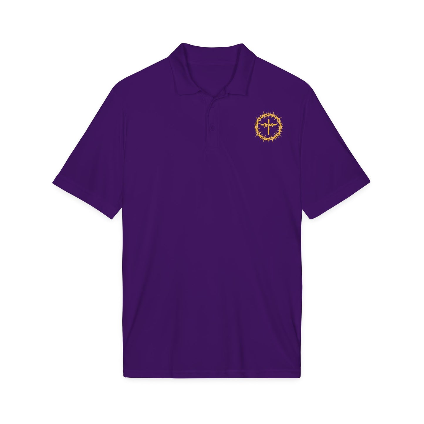 Jesus Crown of Thorns Polo