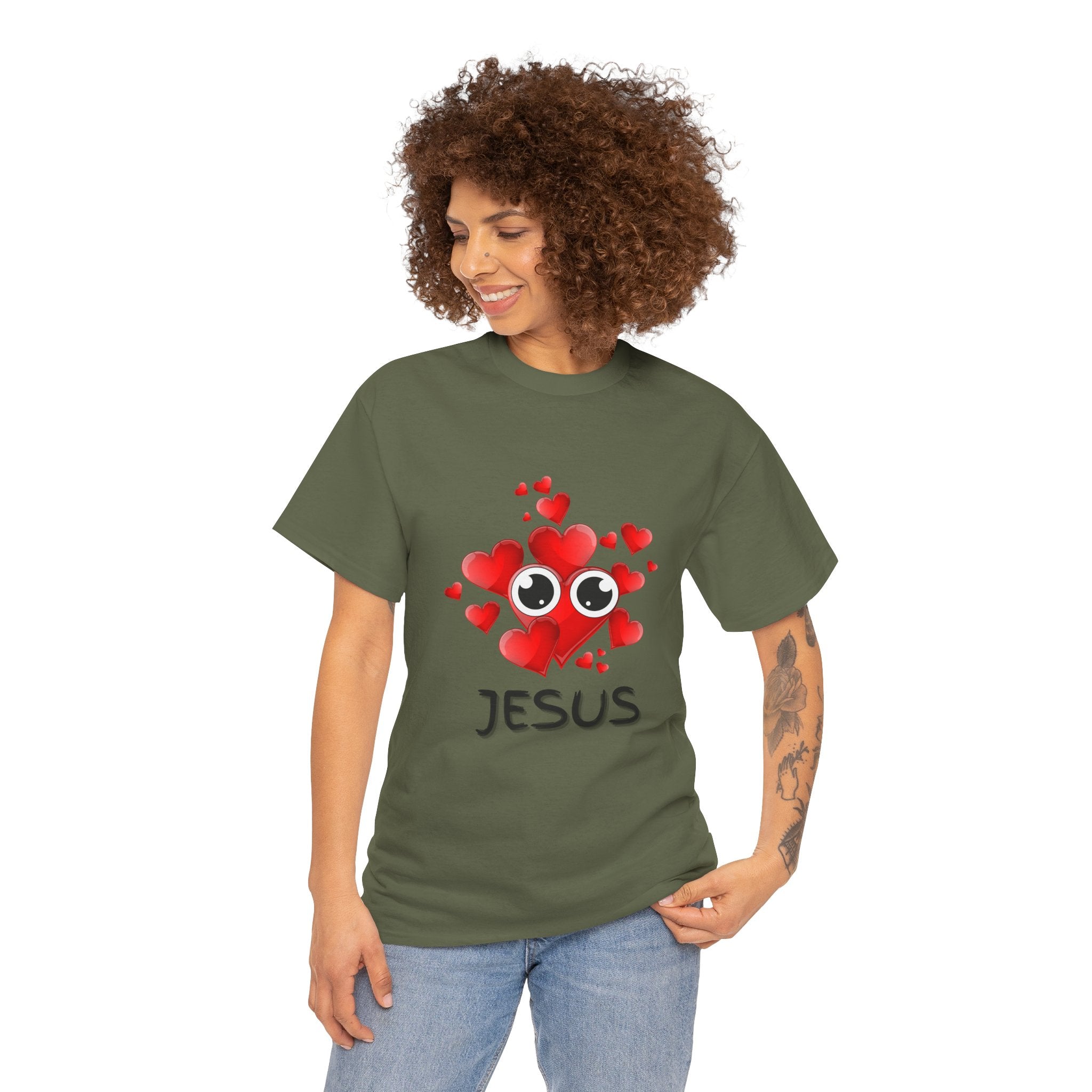 Eye Love Jesus Tee - Black