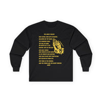 The Lord's Prayer Long Sleeve Tee - Gold