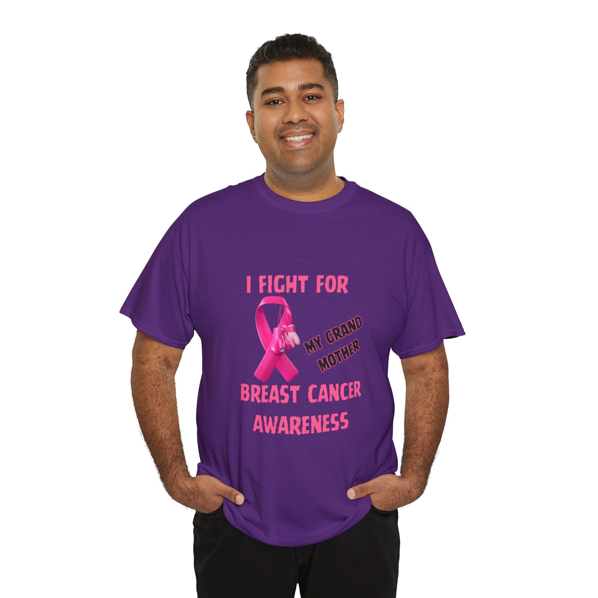 I Fight For My Grandmother Pink Ribbon Tee