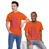 Christian JESUS IS T-shirt - Purple