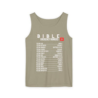 Bible Emergency Numbers Tank Top - White
