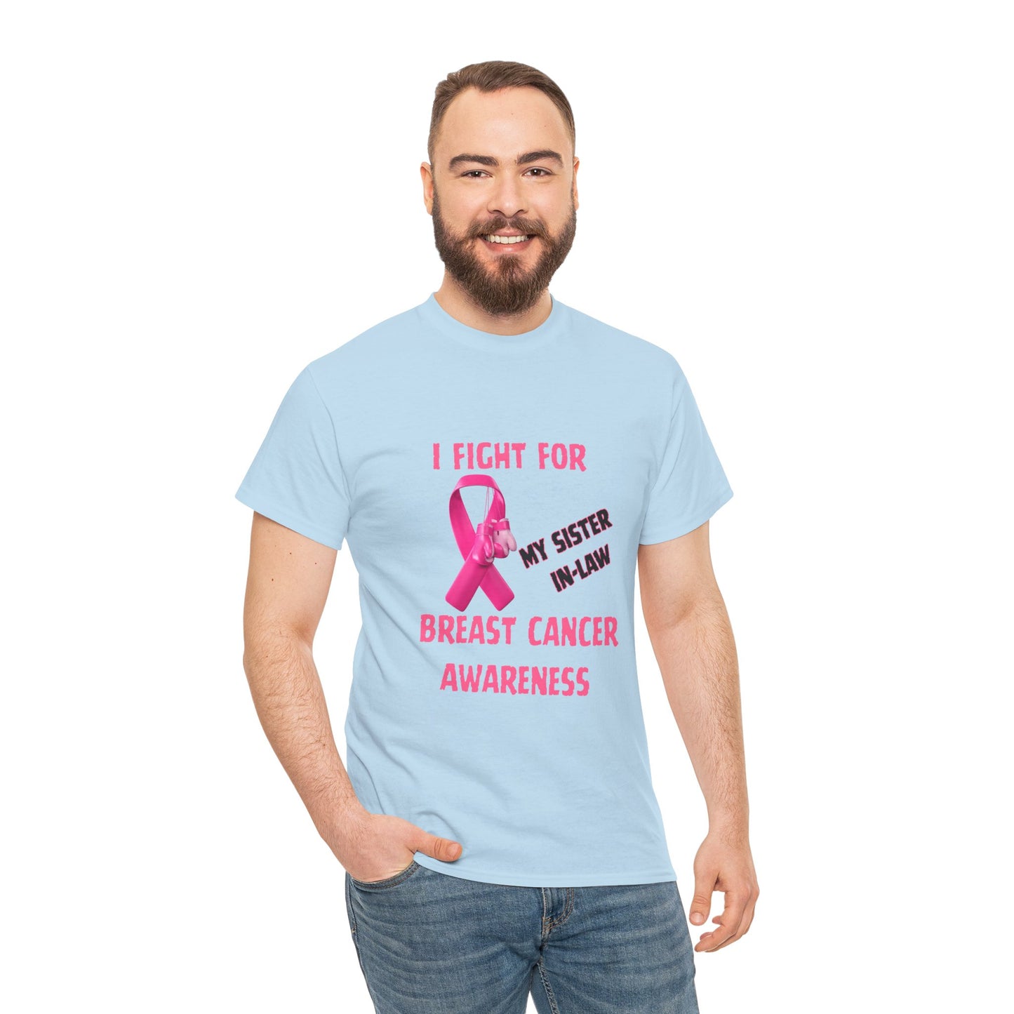 I Fight For My Sister-In-Law Pink Ribbon Shirt
