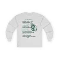 The Lord's Prayer Long Sleeve Tee - Green
