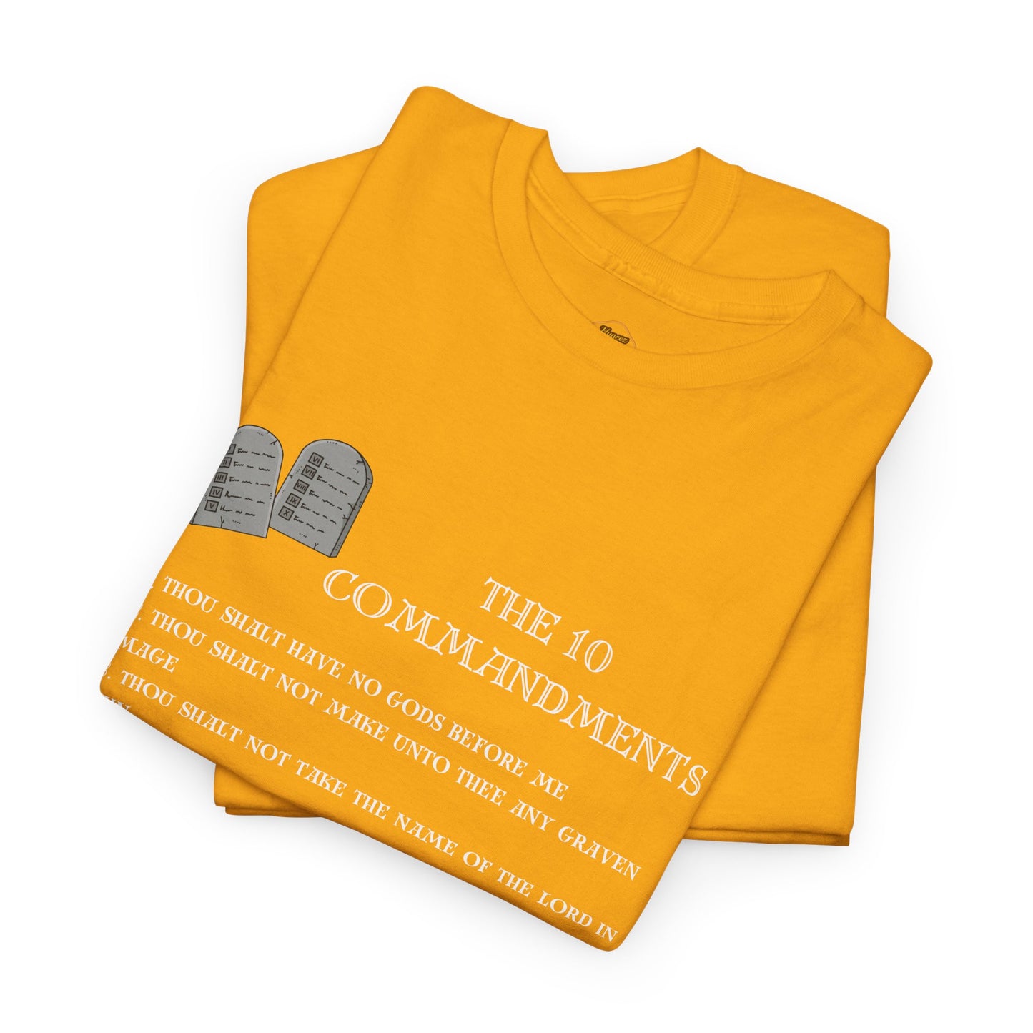 10 Commandments T-Shirt - White
