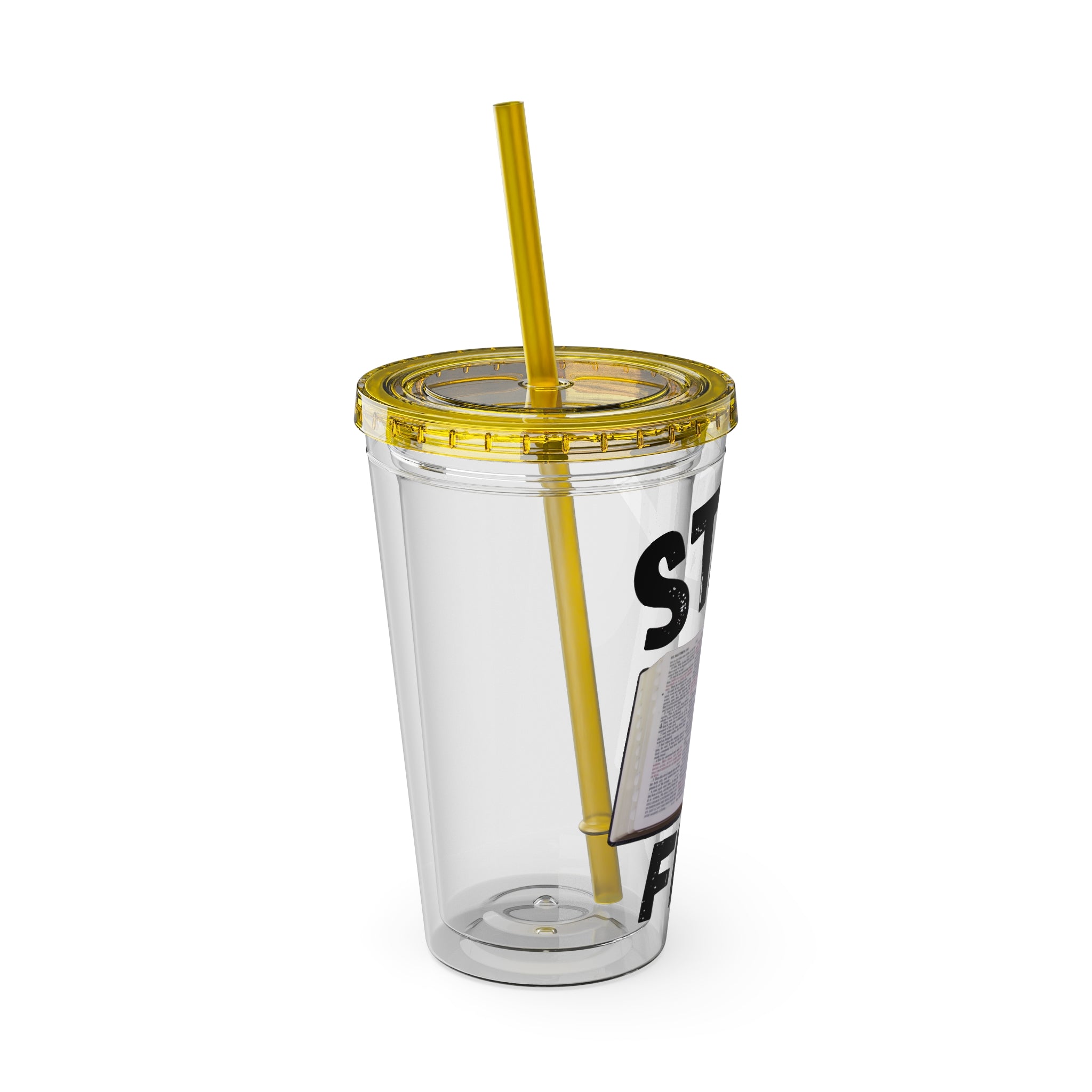 Stay Fed 16oz Tumbler with Straw