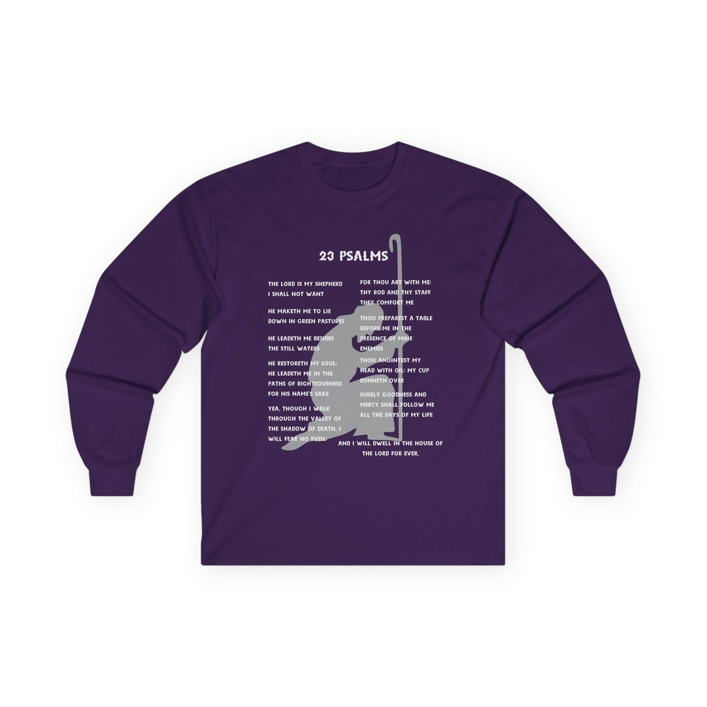 23 Psalms Long Sleeve - White