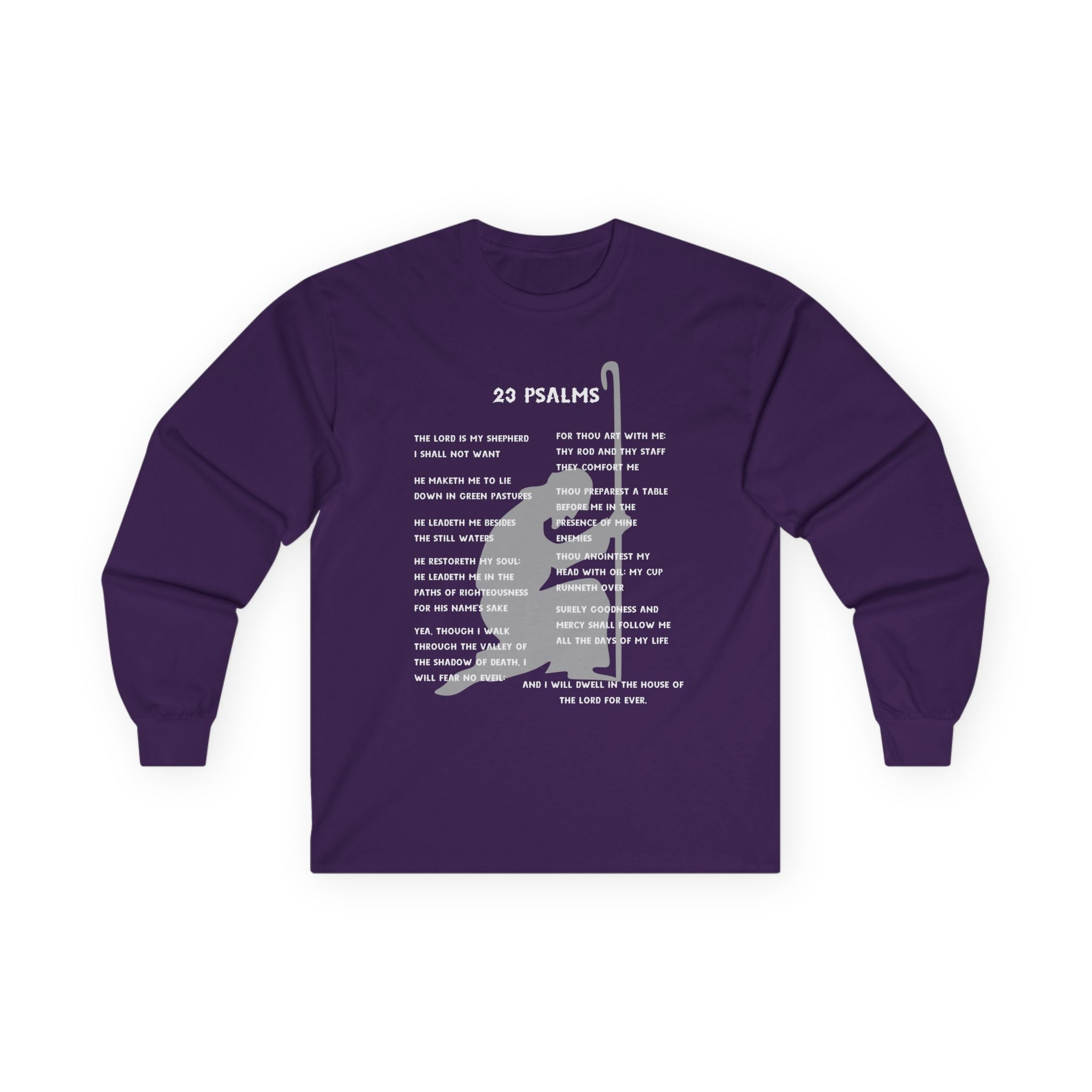 23 Psalms Long Sleeve - White