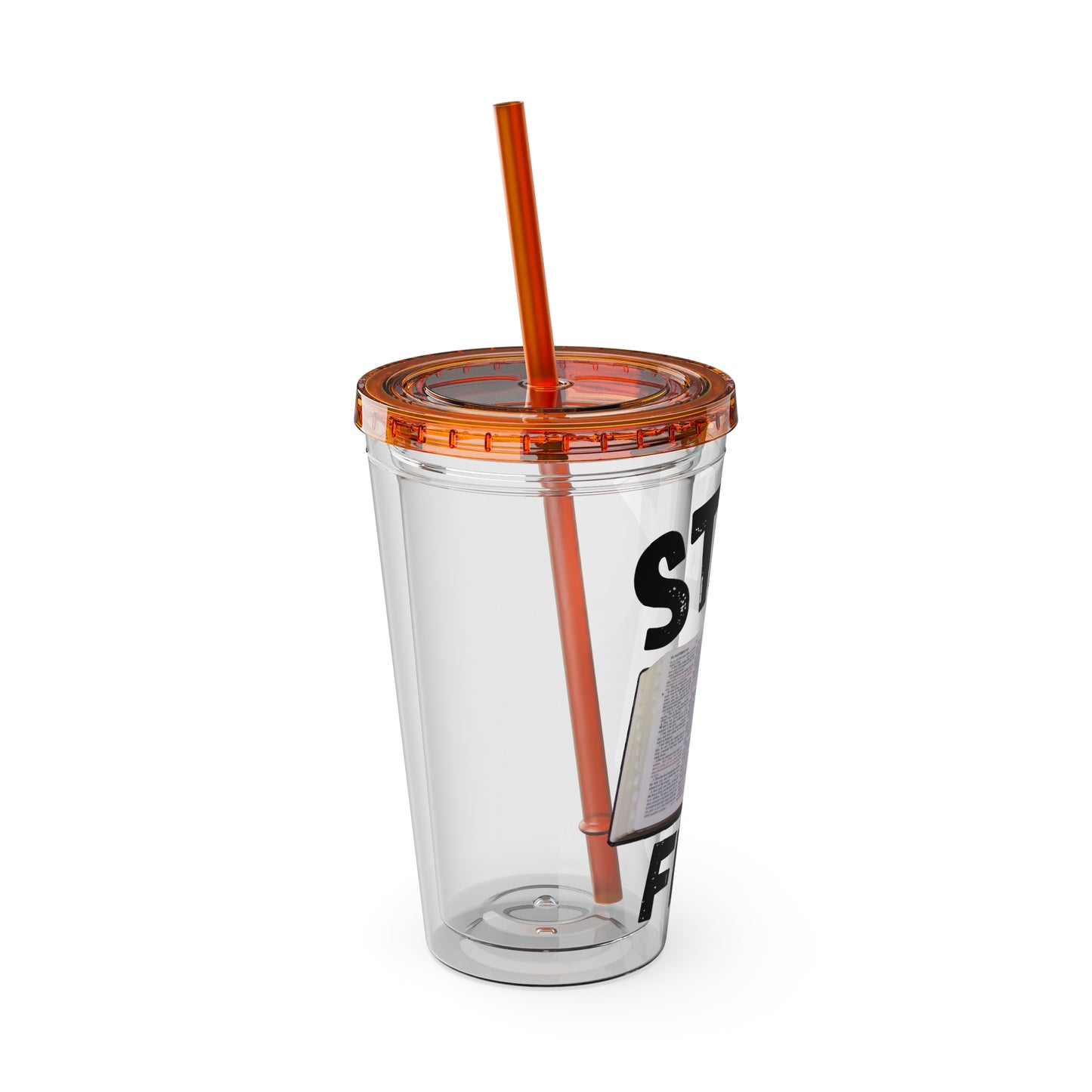 Stay Fed 16oz Tumbler with Straw
