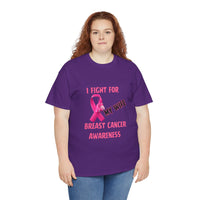 I Fight for My Wife Pink Ribbon T-Shirt