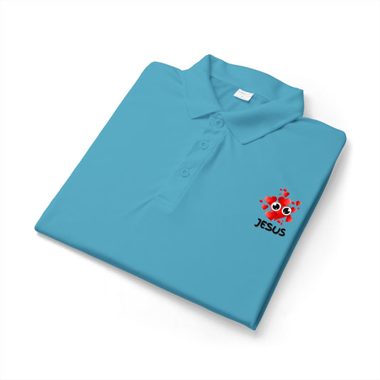 Eye Love Jesus Polo