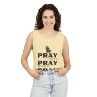 Pray On It, Pray Over It, Pray Through It Tank Top