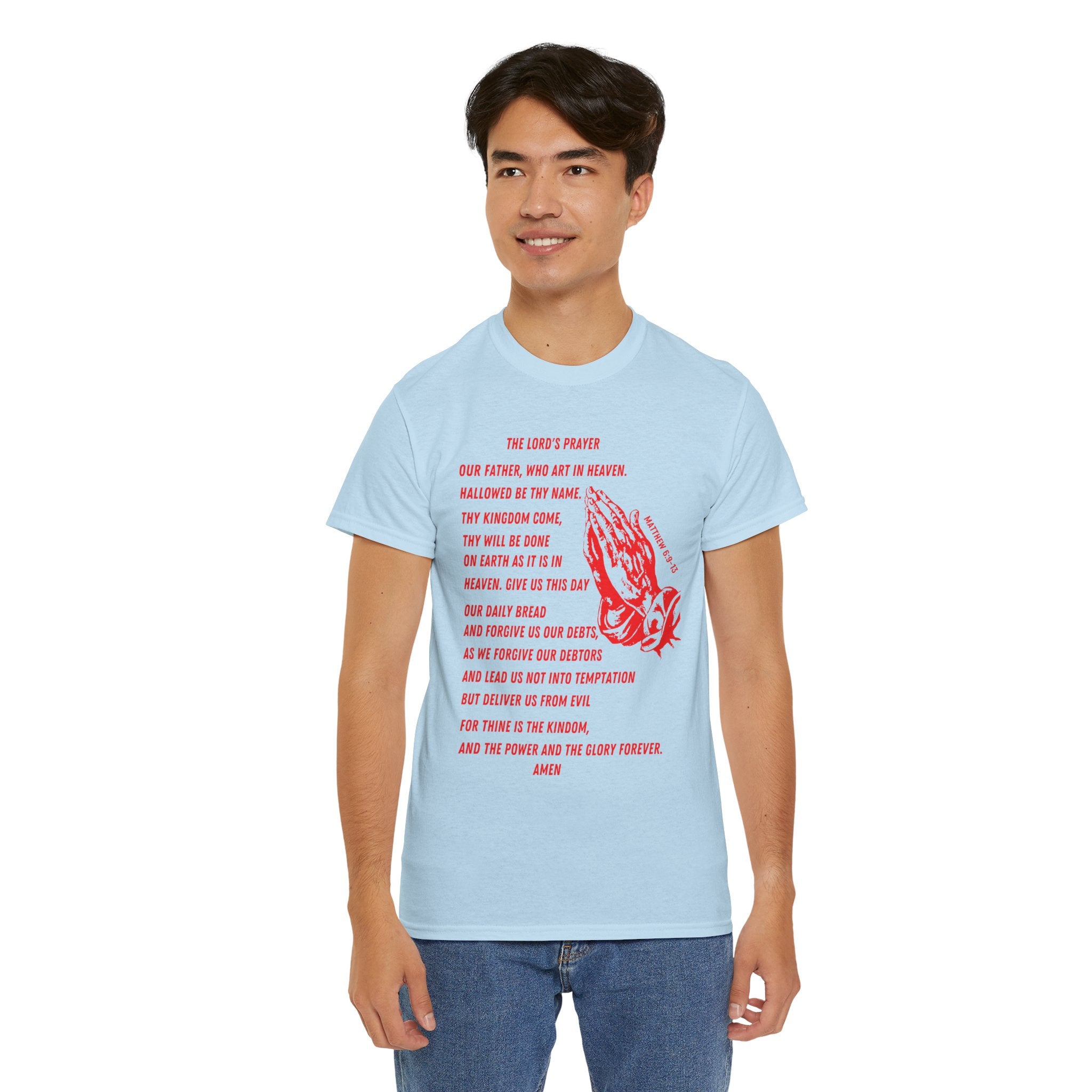 The Lord's Prayer T-Shirt - Red