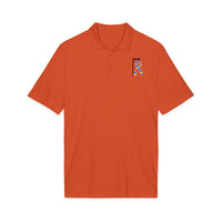 Autism Puzzle Ribbon Polo - Black