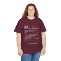 10 Commandments T-Shirt - White