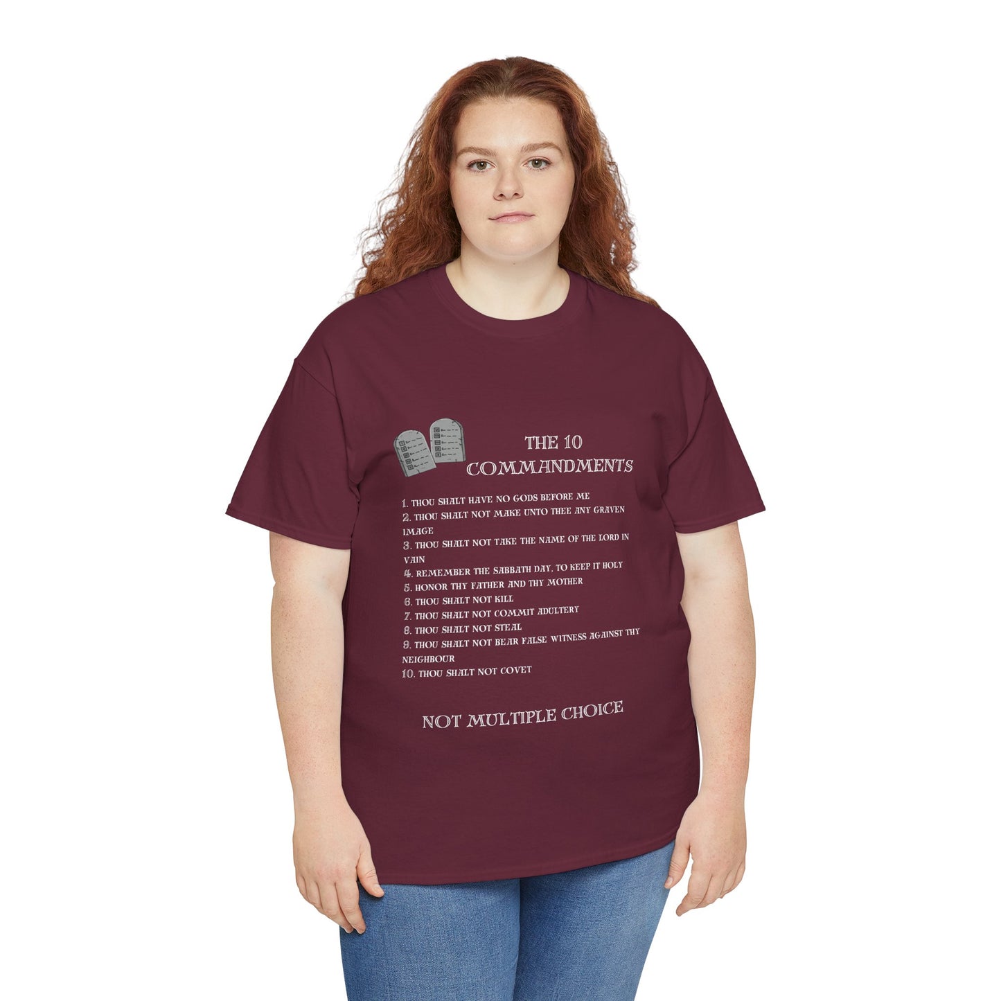 10 Commandments T-Shirt - White
