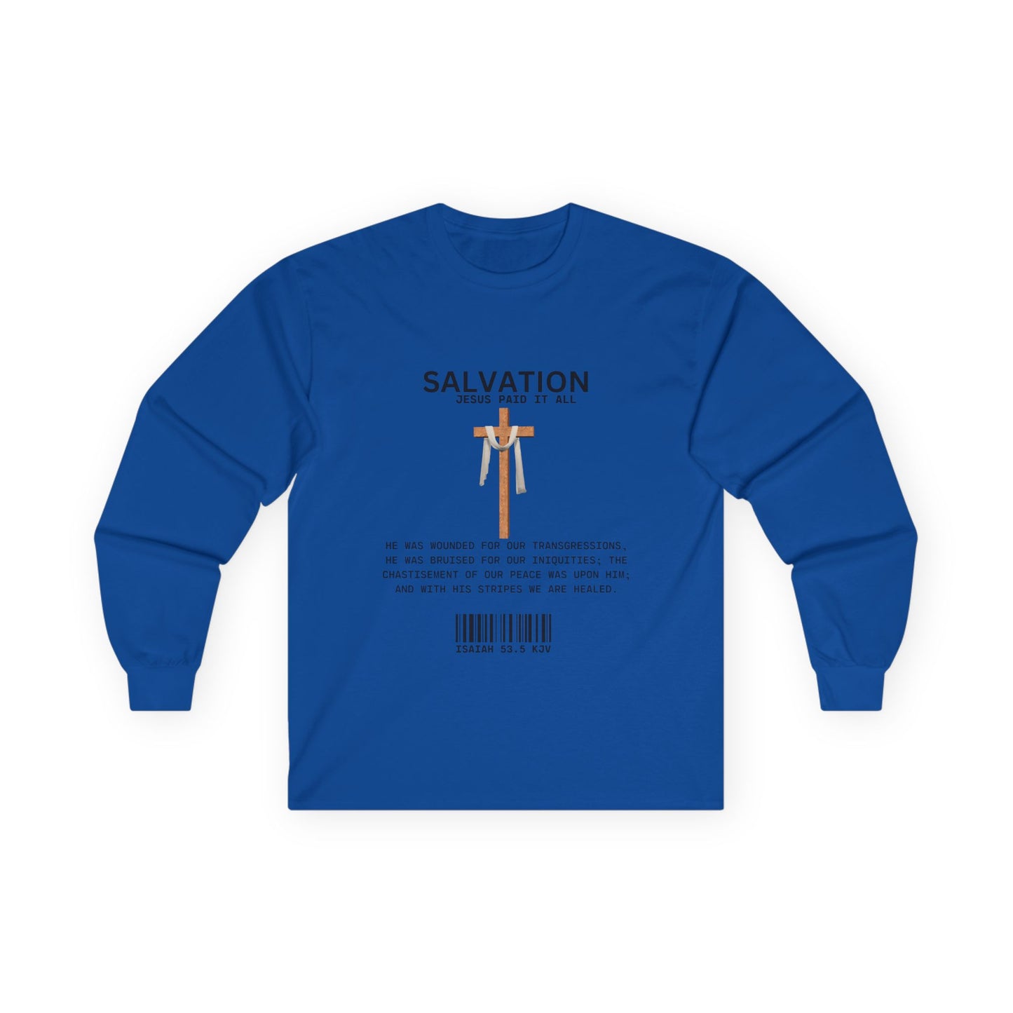 Salvation - Jesus Paid Long Sleeve Tee
