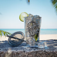 Lion of Judah 16oz Tumbler with Straw