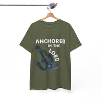 Anchored in the Lord T-Shirt - White