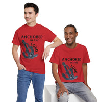 Anchored in the Lord T-Shirt - Black
