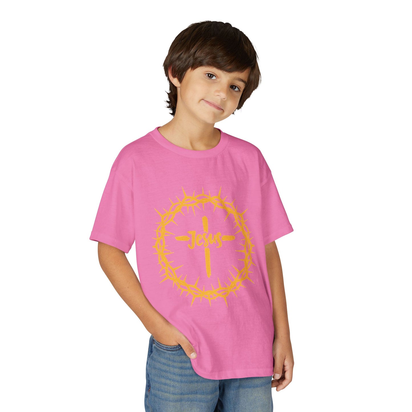 Jesus Crown of Thorns Youth T-shirt