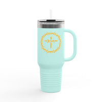 Jesus Crown of Thorns Insulated Travel Mug, 40oz
