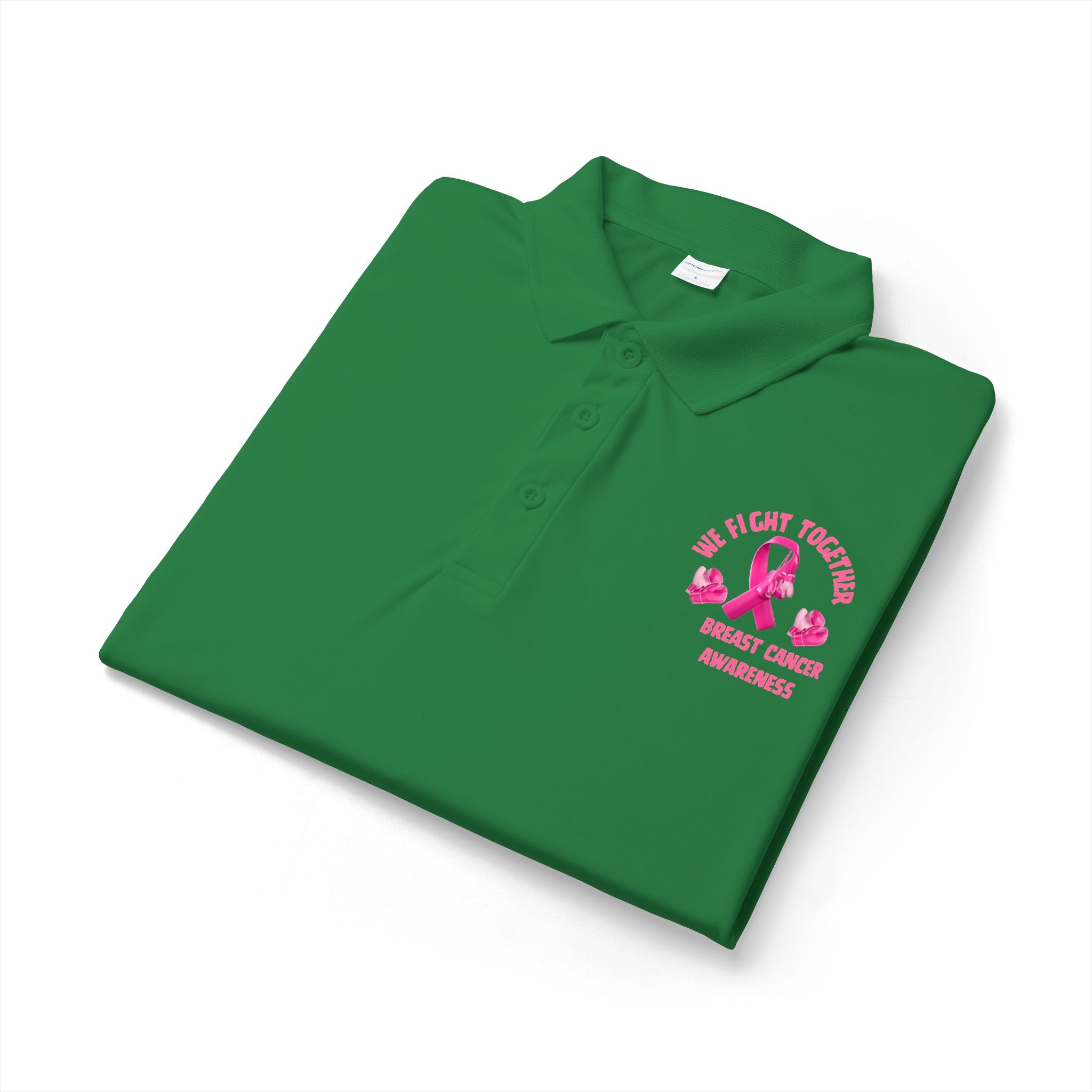 We Fight Together Ribbon Polo