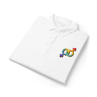 Female Rainbow Symbols Polo Shirt