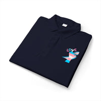 Trans Pride Fist Love Polo