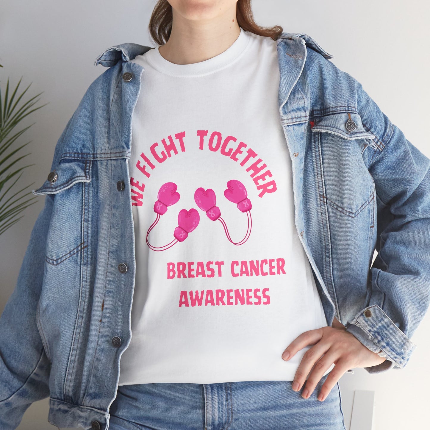 Breast Cancer Awareness Tee — We Fight Together Gloves
