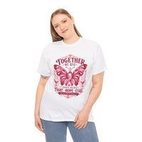 Together We Rise Breast Cancer Awareness T-Shirt — Fight Hope Cure Tee