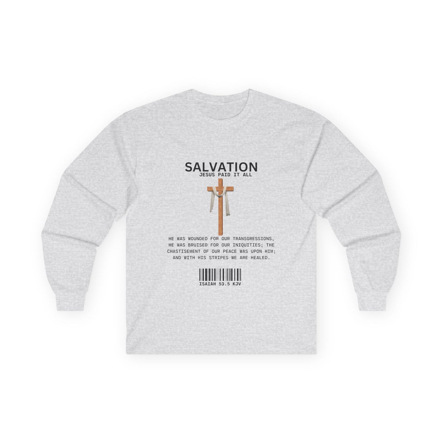 Salvation - Jesus Paid Long Sleeve Tee
