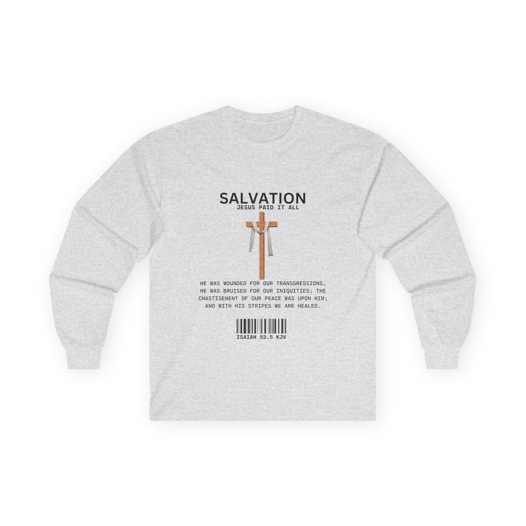 Salvation - Jesus Paid Long Sleeve Tee