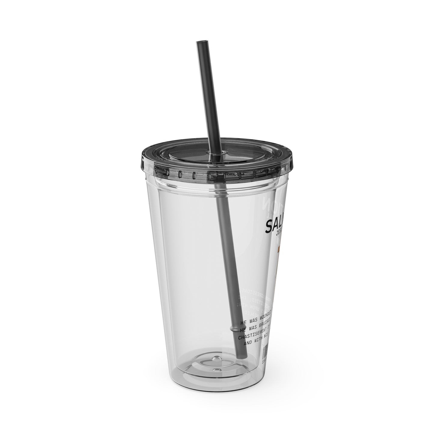 Salvation - Jesus Paid 16oz Tumbler with Straw