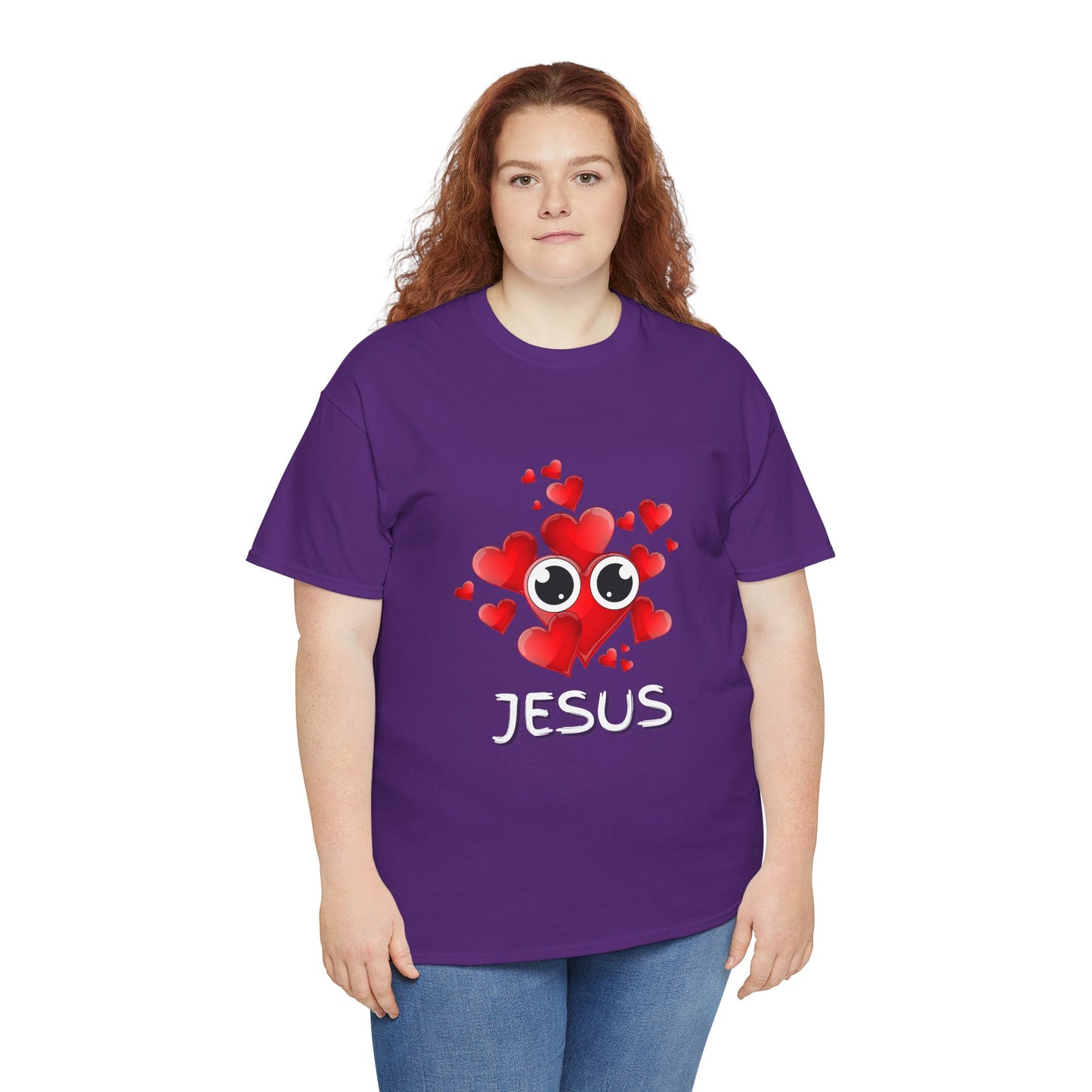 Eye Love Jesus Tee - White