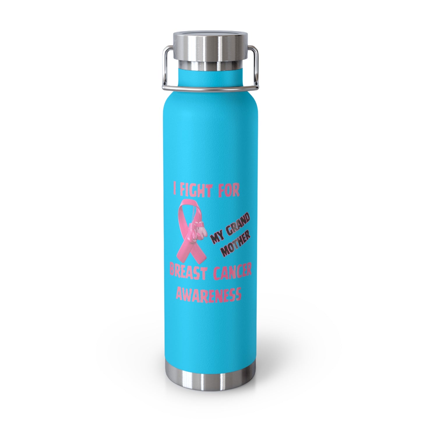 I Fight For My Grandmother 22oz Insulated Water Bottle