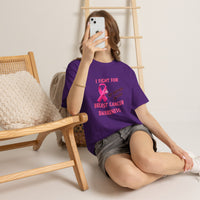 I Fight for My Mother-in-Law Pink Ribbon Tee