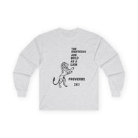 The Righteous Are Bold as a Lion Tee - Proverbs 28:1