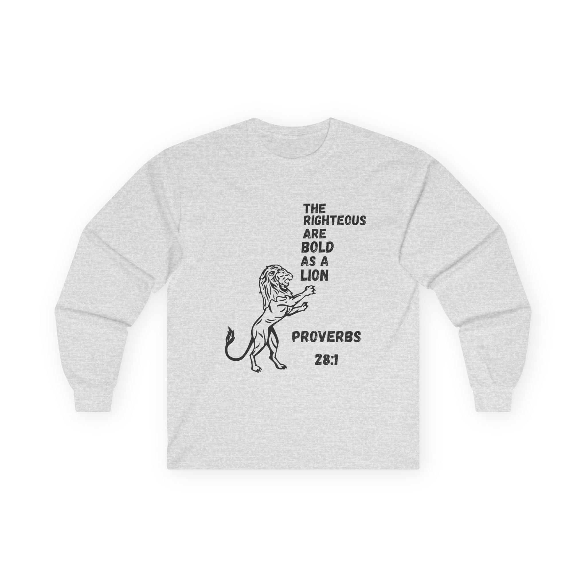 The Righteous Are Bold as a Lion Tee - Proverbs 28:1