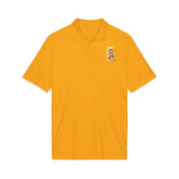 Autism Puzzle Ribbon Polo - White