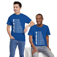 Christian JESUS IS T-shirt - White