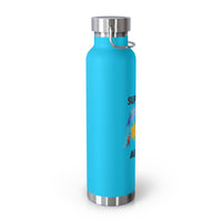Support Autism Puzzle Piece Awareness - 22oz Insulated Water Bottle