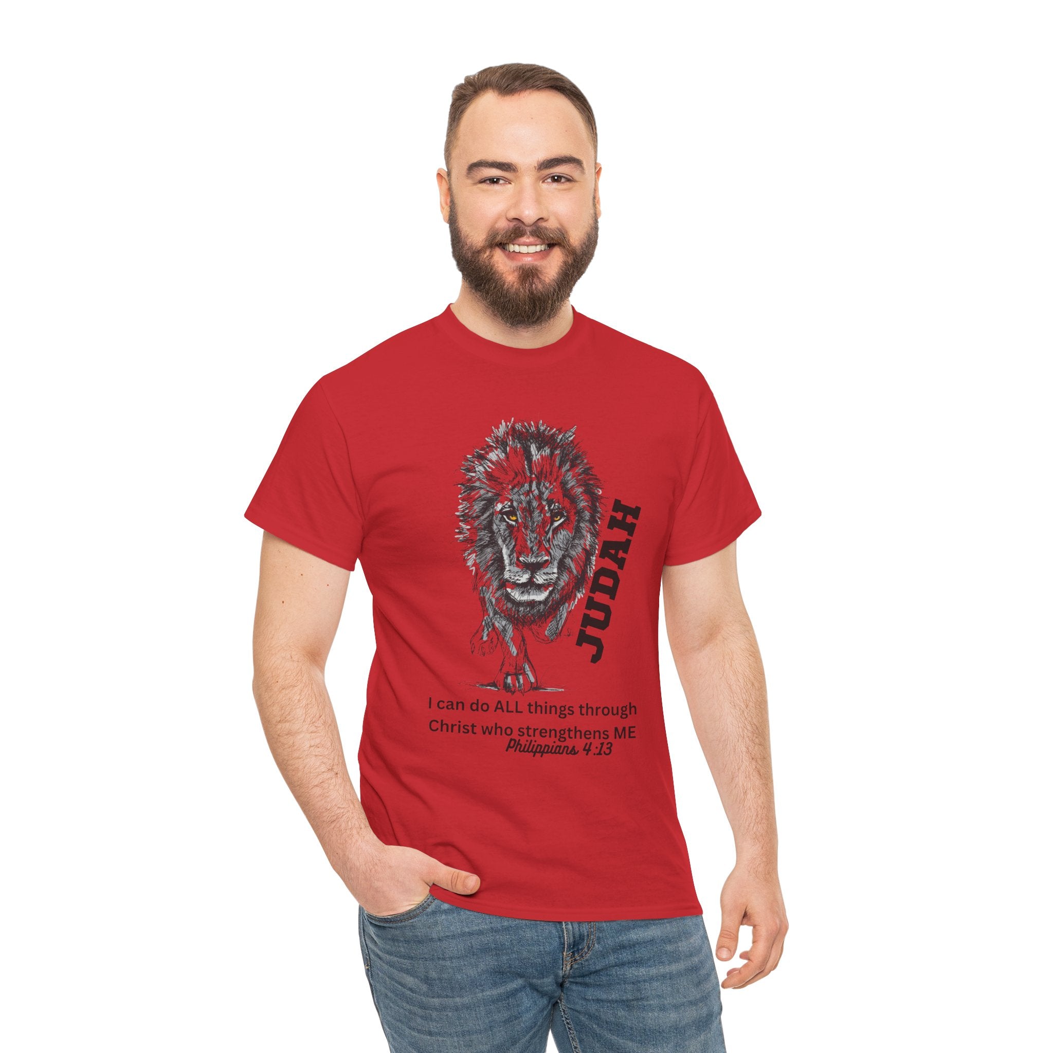 Lion of Judah – ‘I Can Do All Things’ Philippians 4:13 Tee