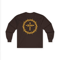 Jesus Crown of Thorns Long Sleeve Tee