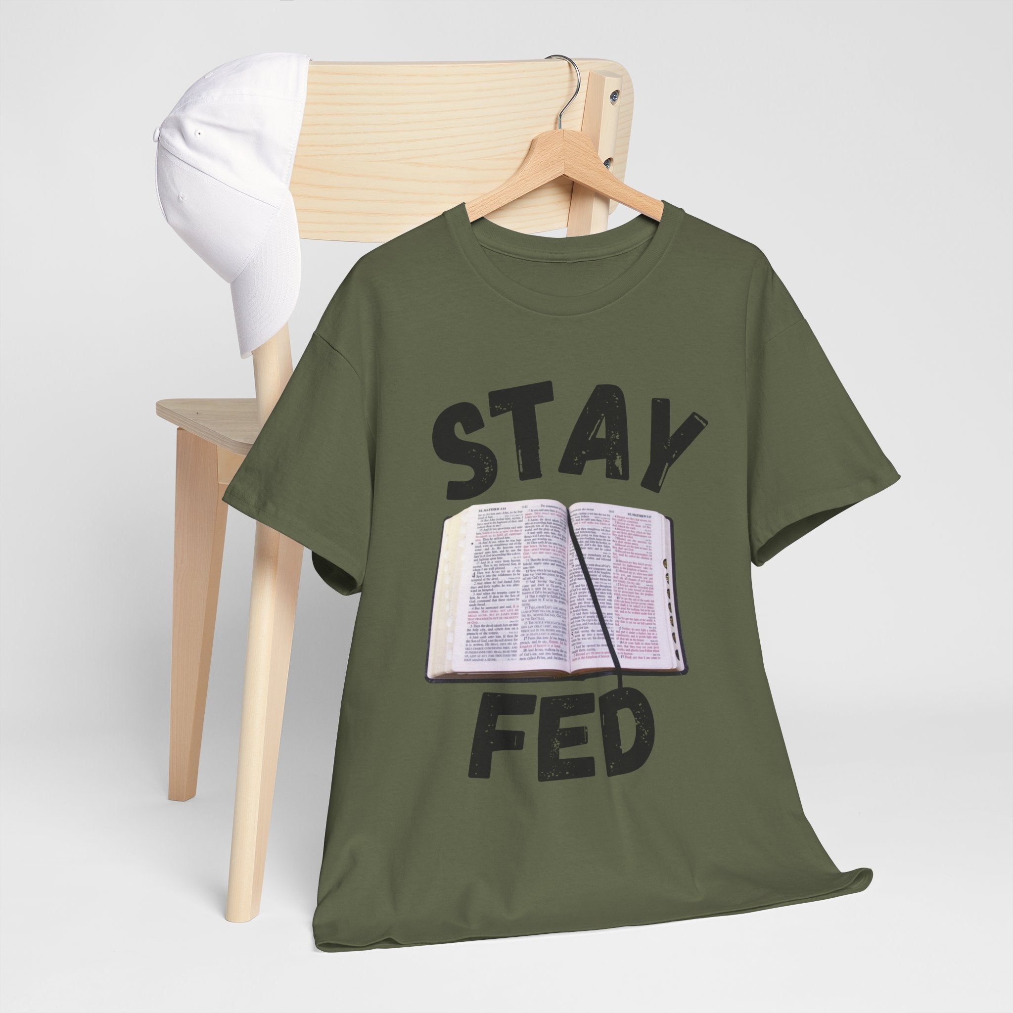 Bible 'Stay Fed' T-Shirt