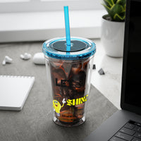 Let Your Light Shine 16oz Tumbler With Straw
