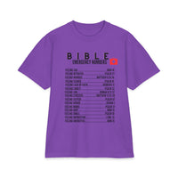 Bible Emergency Numbers - 7X only - Black